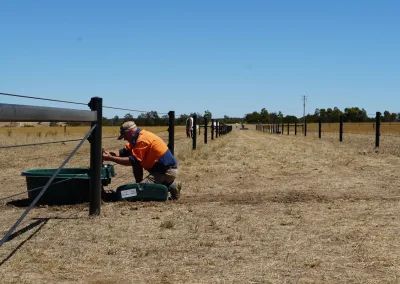Water trough install